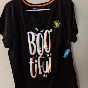 Lighting Bug Halloween Tee Women's Size XL Black